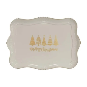 BANDEJA BRILH BORDA DO 43X32X1,5CM OFF - 27506