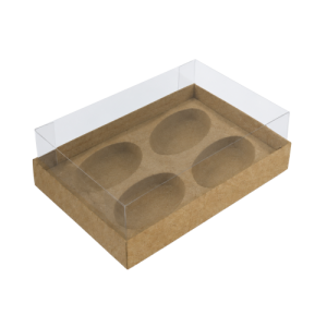 CAIXA DEGUSTACAO 100G P/ 4 MINI OVOS KRAFT - 13006557