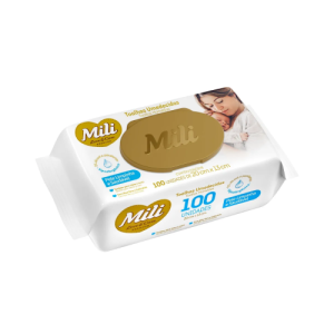 TOALHAS UMED ANTISSEP MILI LOVECARE - C/100