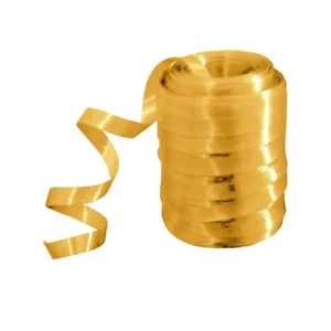 FITILHO  DECORATIVO METALIZADO 50 MT - DOURADO