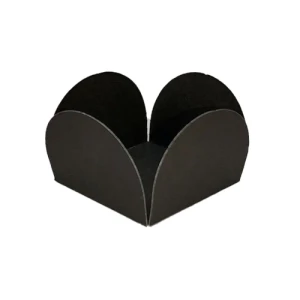 FORMINHAS MONTADA PETALAS PRETA - C/40