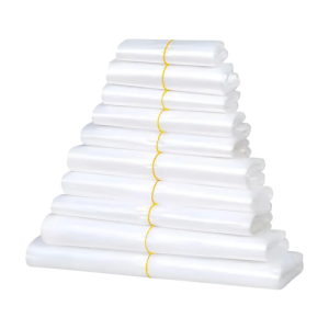 SACOS PLAST BRANCO 08X14 - C/50