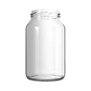 VIDRO C/ TAMPA MET. 3250ML BRANCA