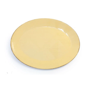 BANDEJA OVAL BEGE - 1821528