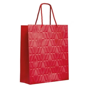 SACOLA PREMIUM C/RELEVO SORTIDO P 23X19X10 - 14001649